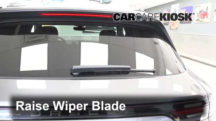 2022 Porsche Cayenne 3.0L V6 Turbo Escobillas de limpiaparabrisas trasero